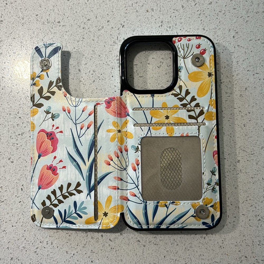 iPhone 13 Pro Wallet Case - Picture 2 of 4